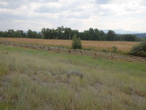 GDMBR: Cycling west on US 26/287 toward Togwotee Pass.